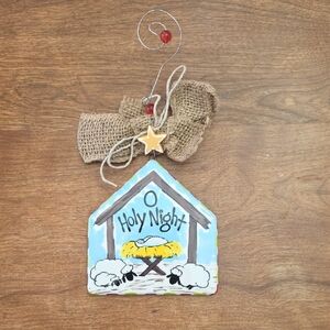 O Holy Night Nativity Ornament